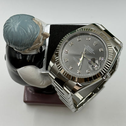 Rolex Datejust 41 126334G Grey Diamond Oyster 2026