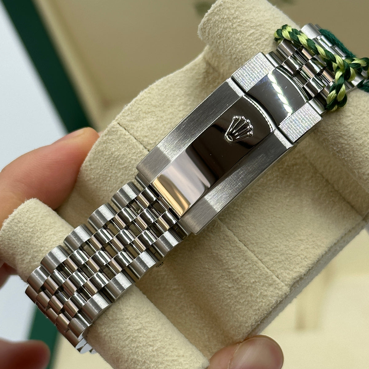 Rolex Datejust 41 126334 Mint Green Index Jubilee 2025