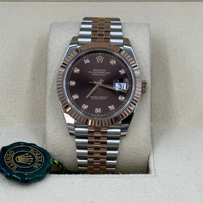 Rolex Datejust 41 126331G Chocolate Jubilee 2025