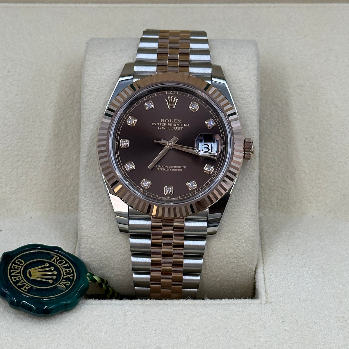 Rolex Datejust 41 126331G Chocolate Jubilee 2026