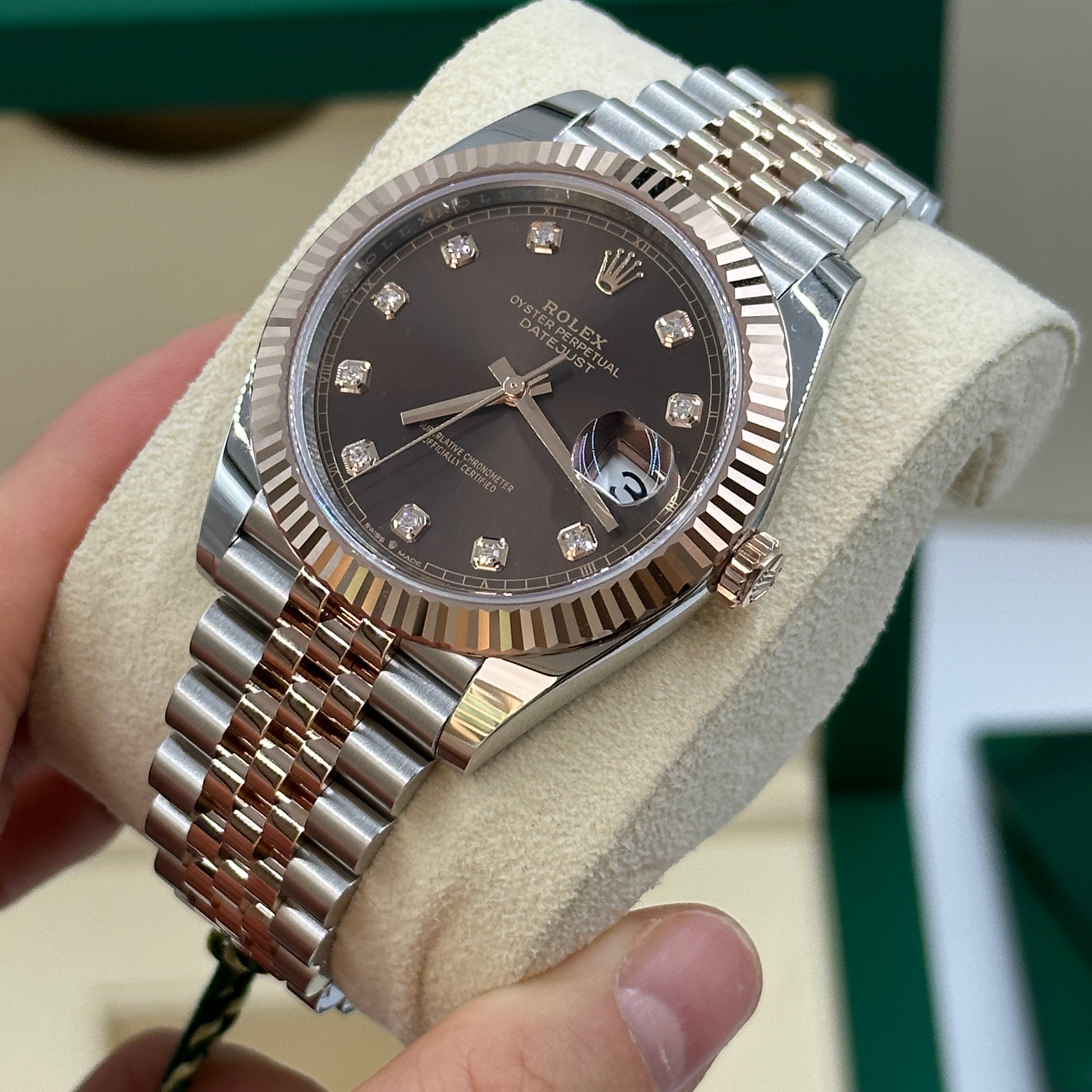Rolex Datejust 41 126331G CHOC JUB