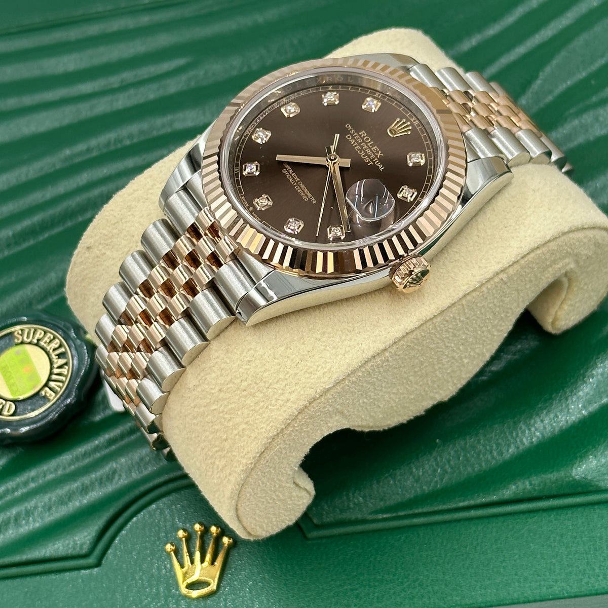Rolex Datejust 41 126331G Chocolate Jubilee 2025
