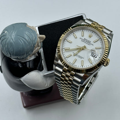 Rolex Datejust 36 126231 Weißes römisches Jubiläum 2025
