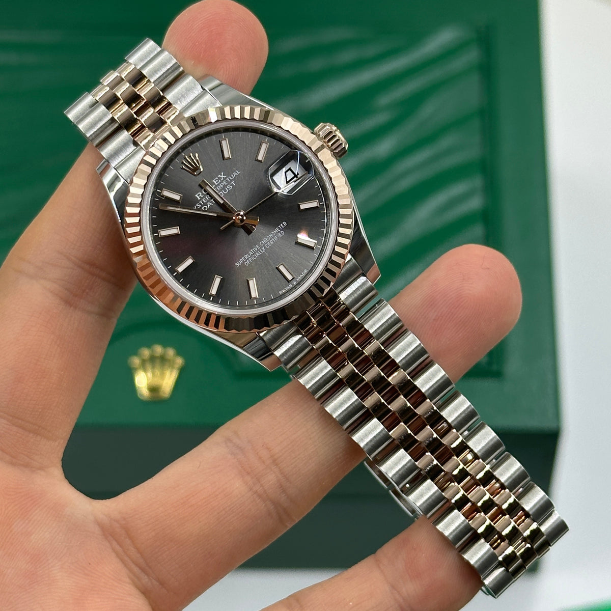 Rolex Datejust 31 278271 Grey Index Jubilee 2025