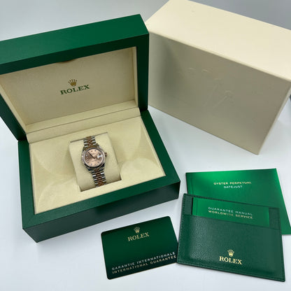 ROLEX  Lady-Datejust 28MM 279171G ROSE STAR  JUB