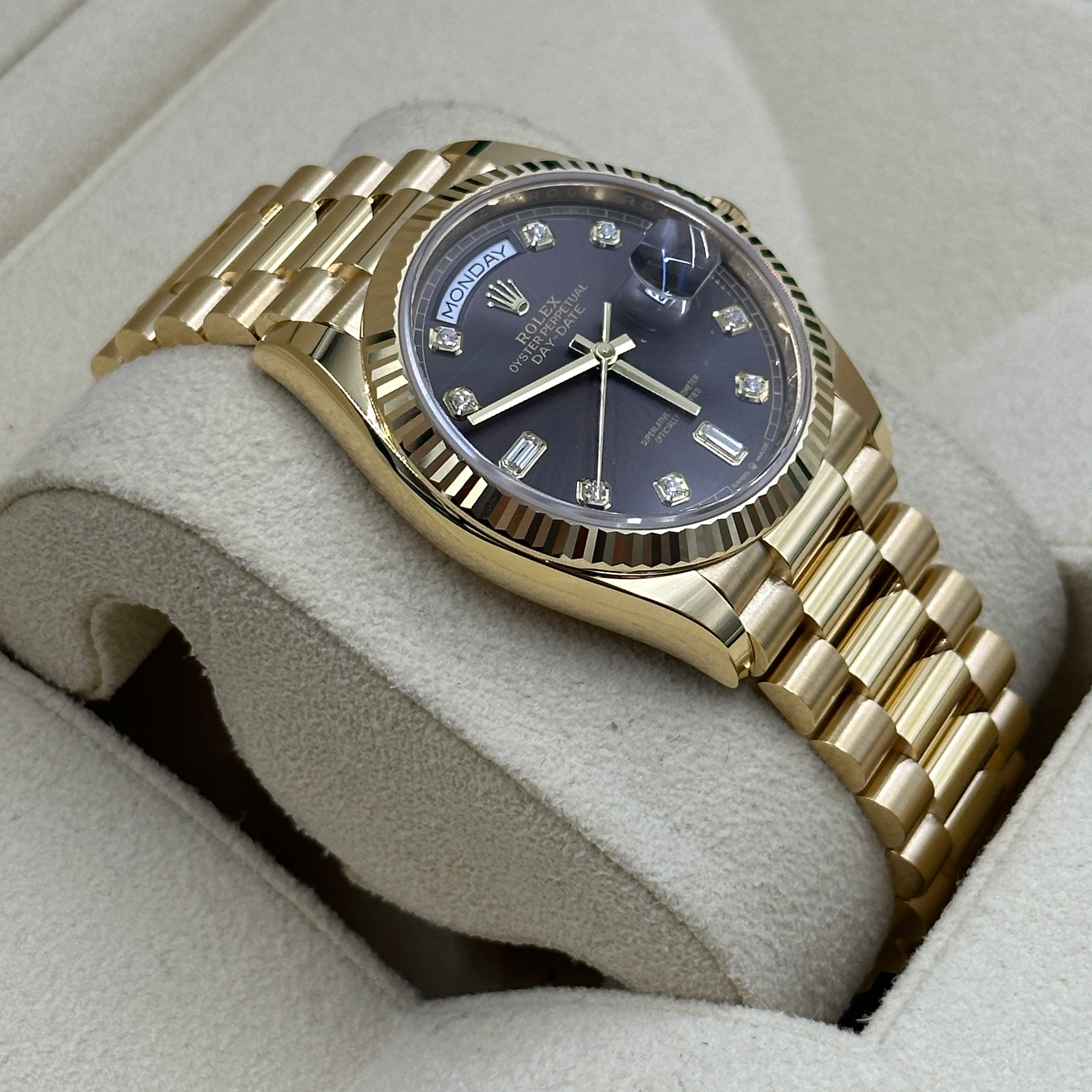 Rolex Day-Date 128238A Grey 2025