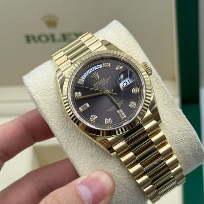 Rolex Day-Date 128238A Grey 2025