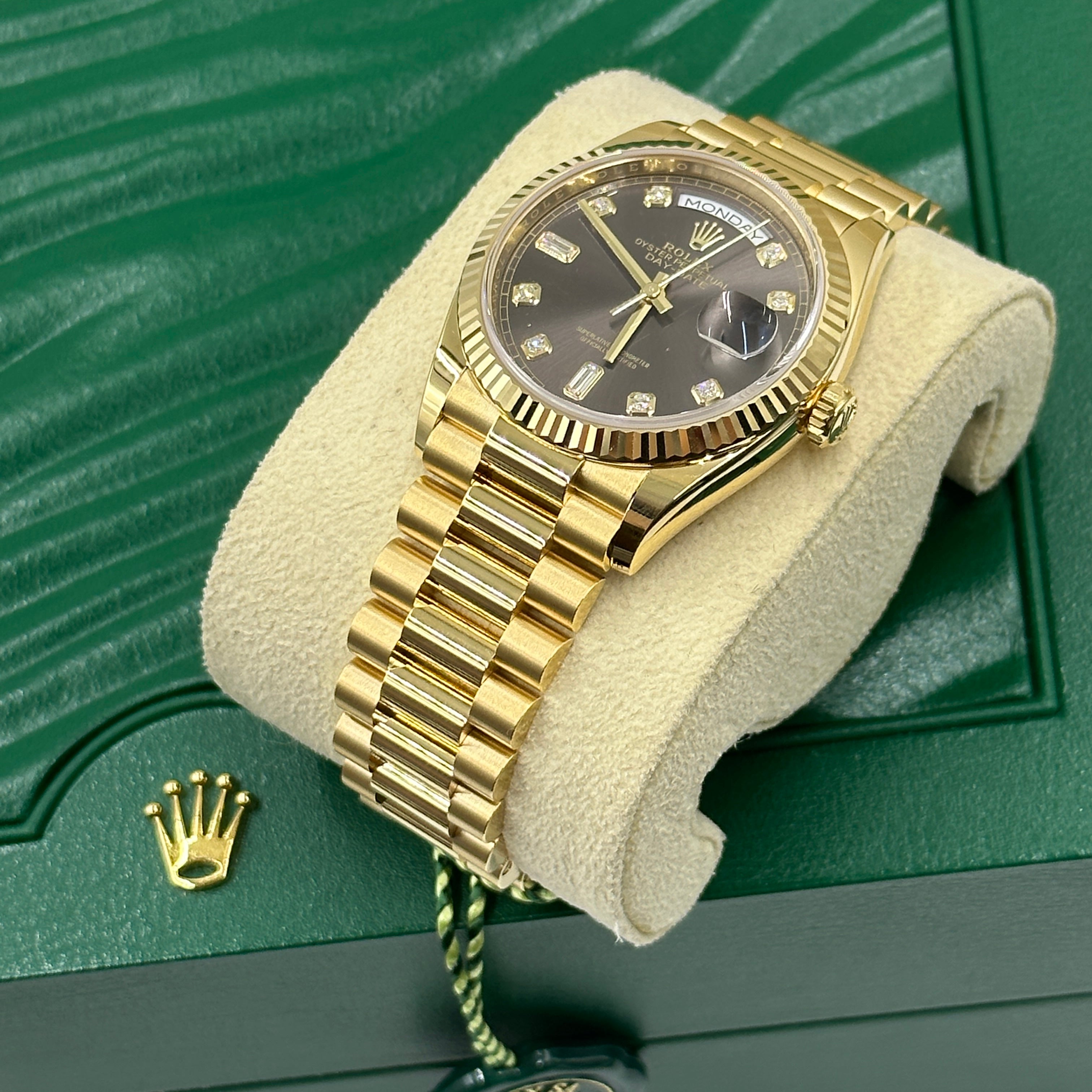 Rolex Day-Date 128238A Grey 2025