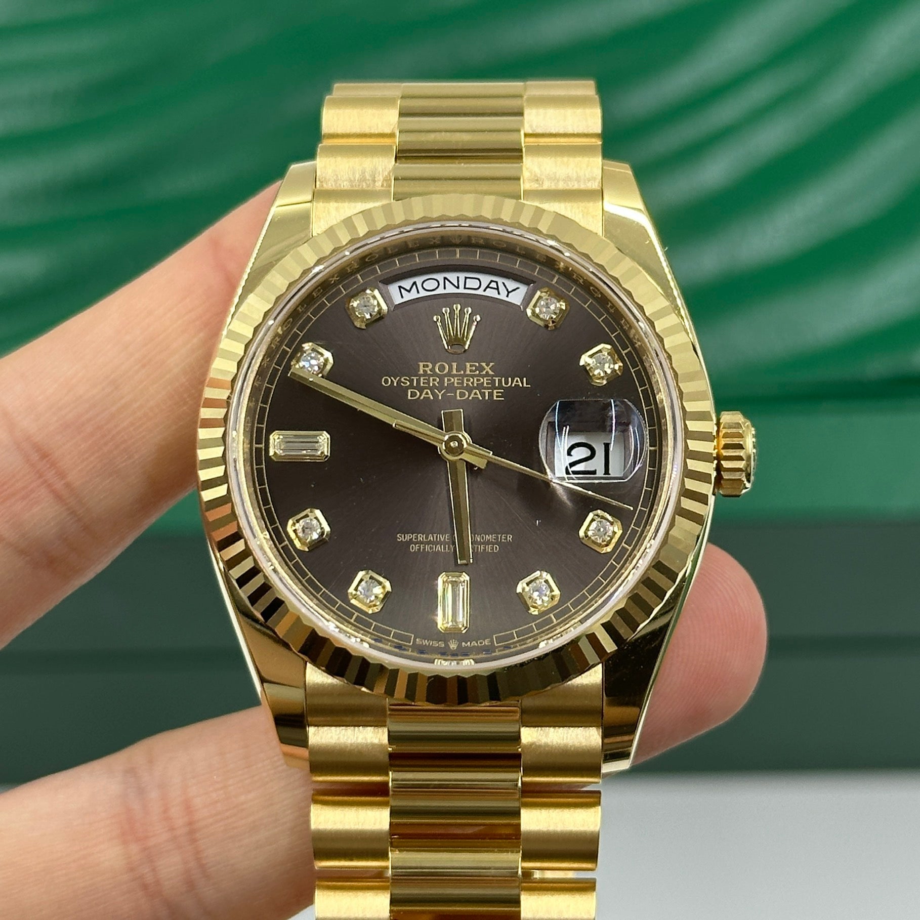 Rolex Day-Date 128238A Grey 2025