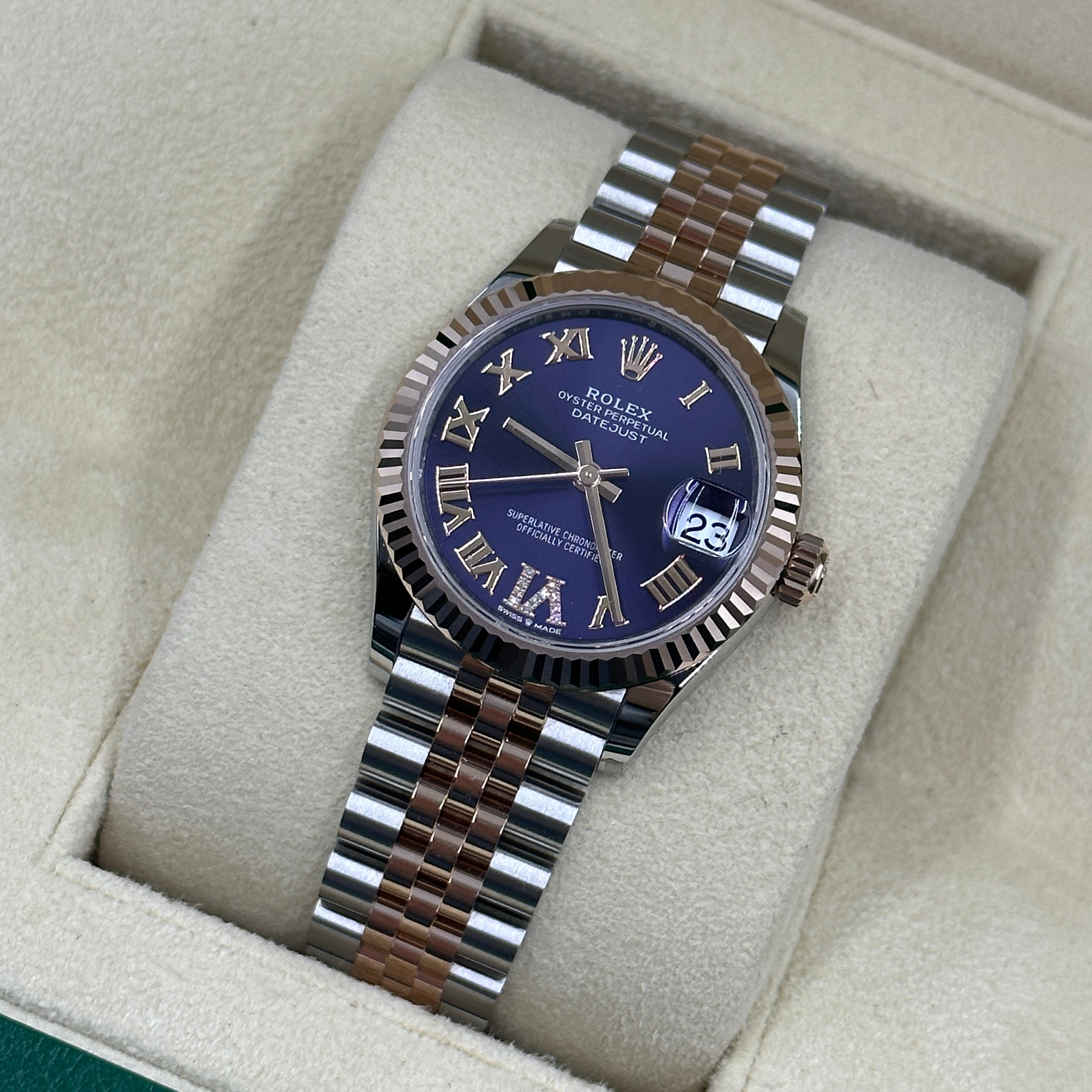 Rolex Datejust 31 278271 Lila VI Jubiläum 2024