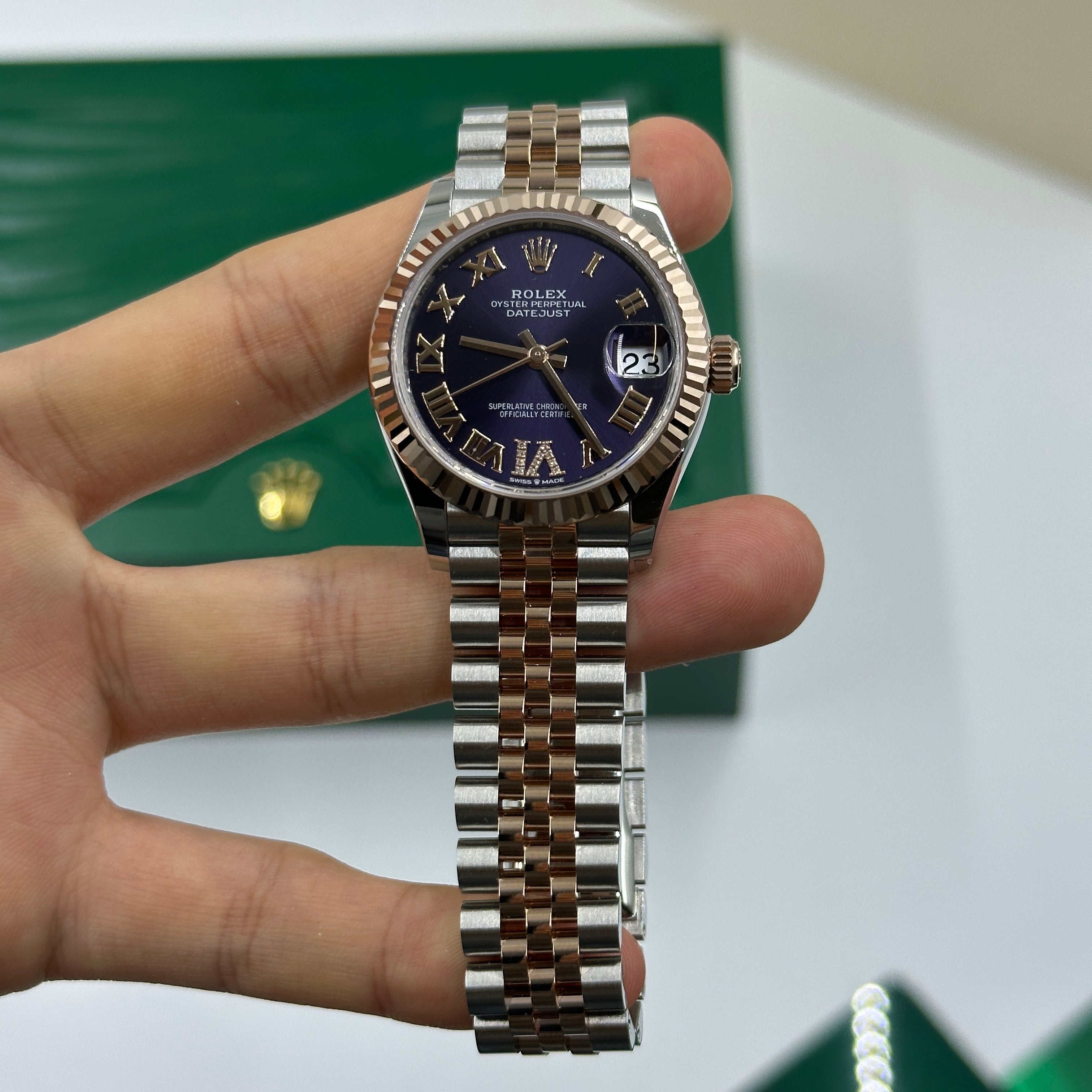 Rolex Datejust 31 278271 Lila VI Jubiläum 2024