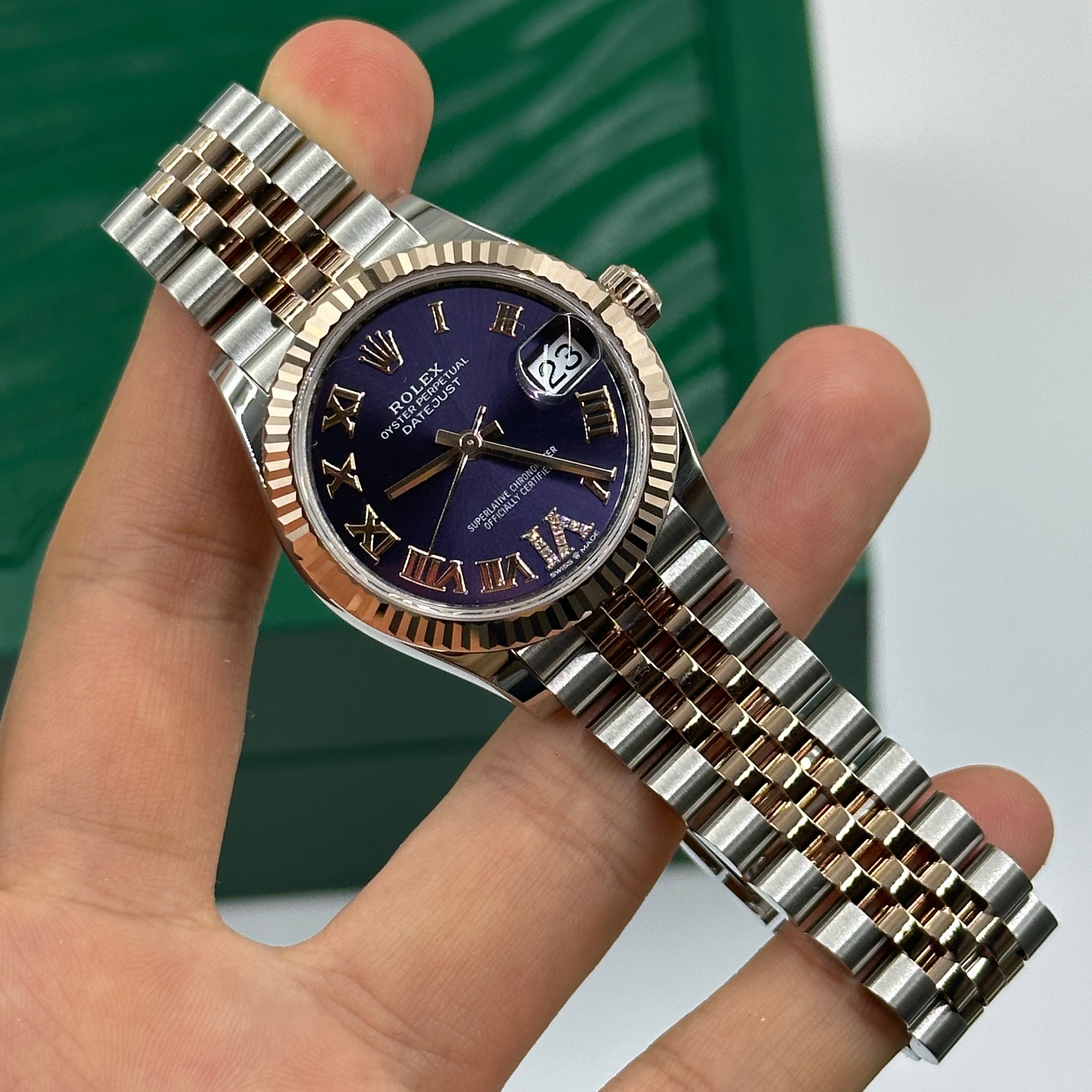 Rolex Datejust 31 278271 Lila VI Jubiläum 2024