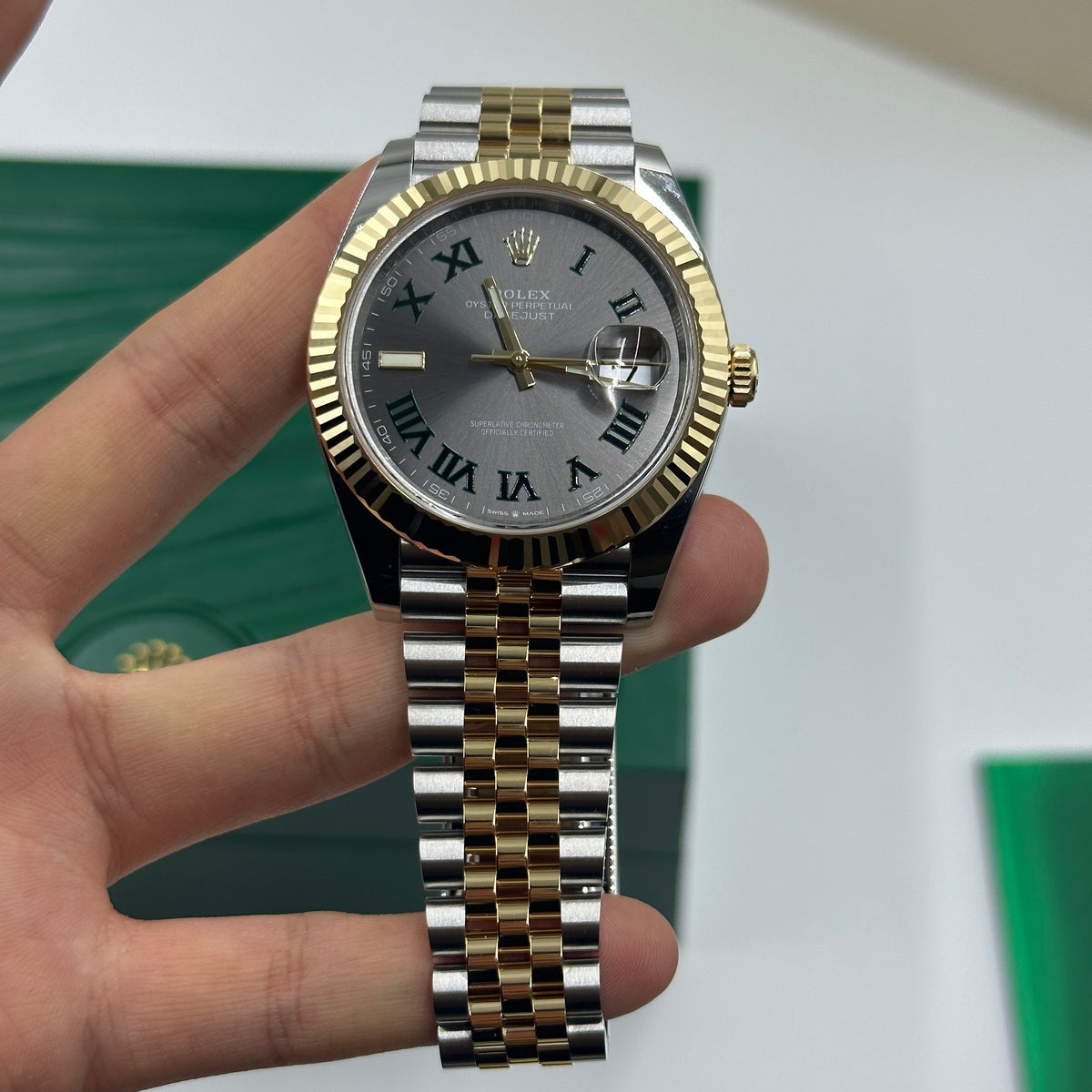 Rolex Datejust 41 126333 Wimbledon Jubilee 2026