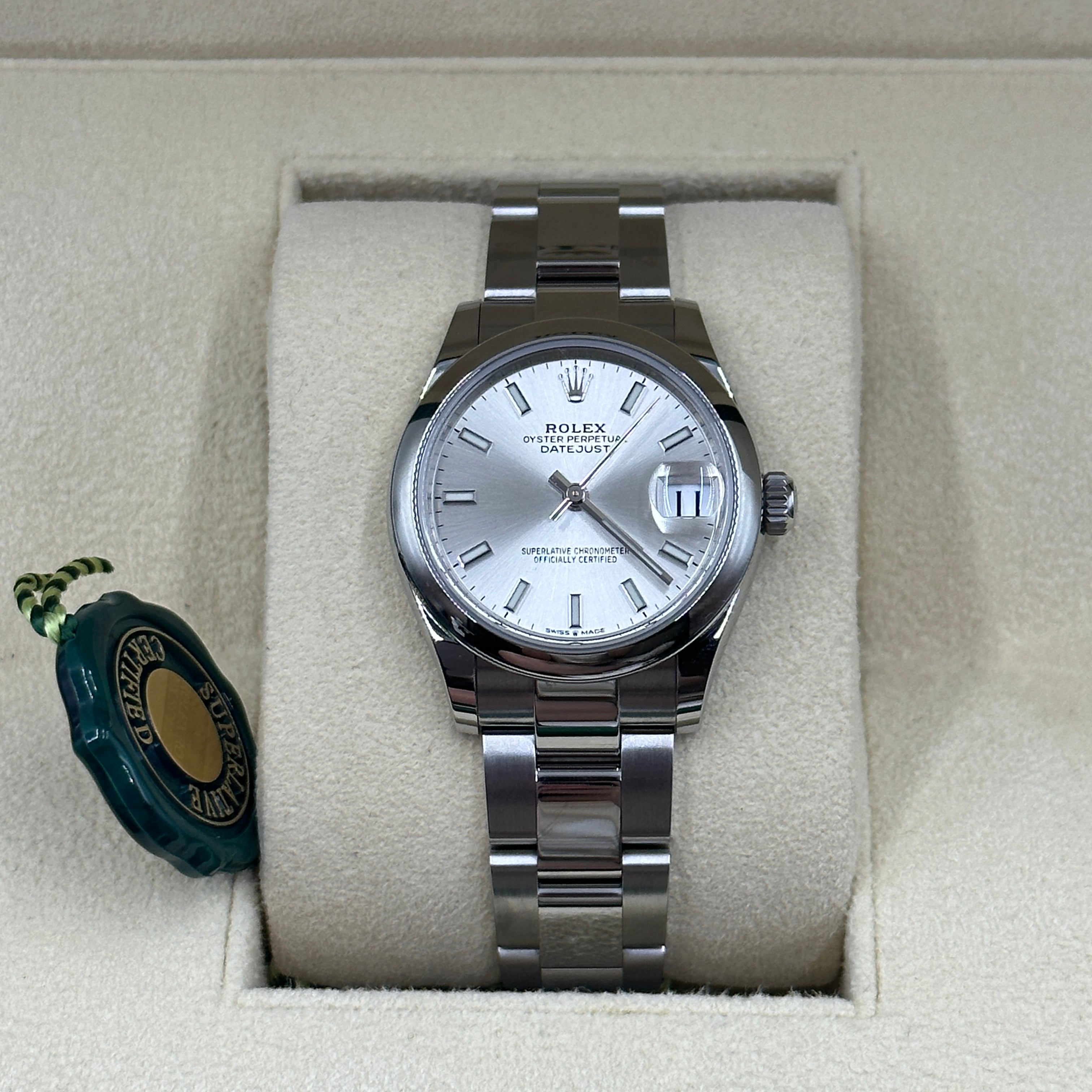 Rolex Datejust 31 278240 Silver Index Oyster 2025