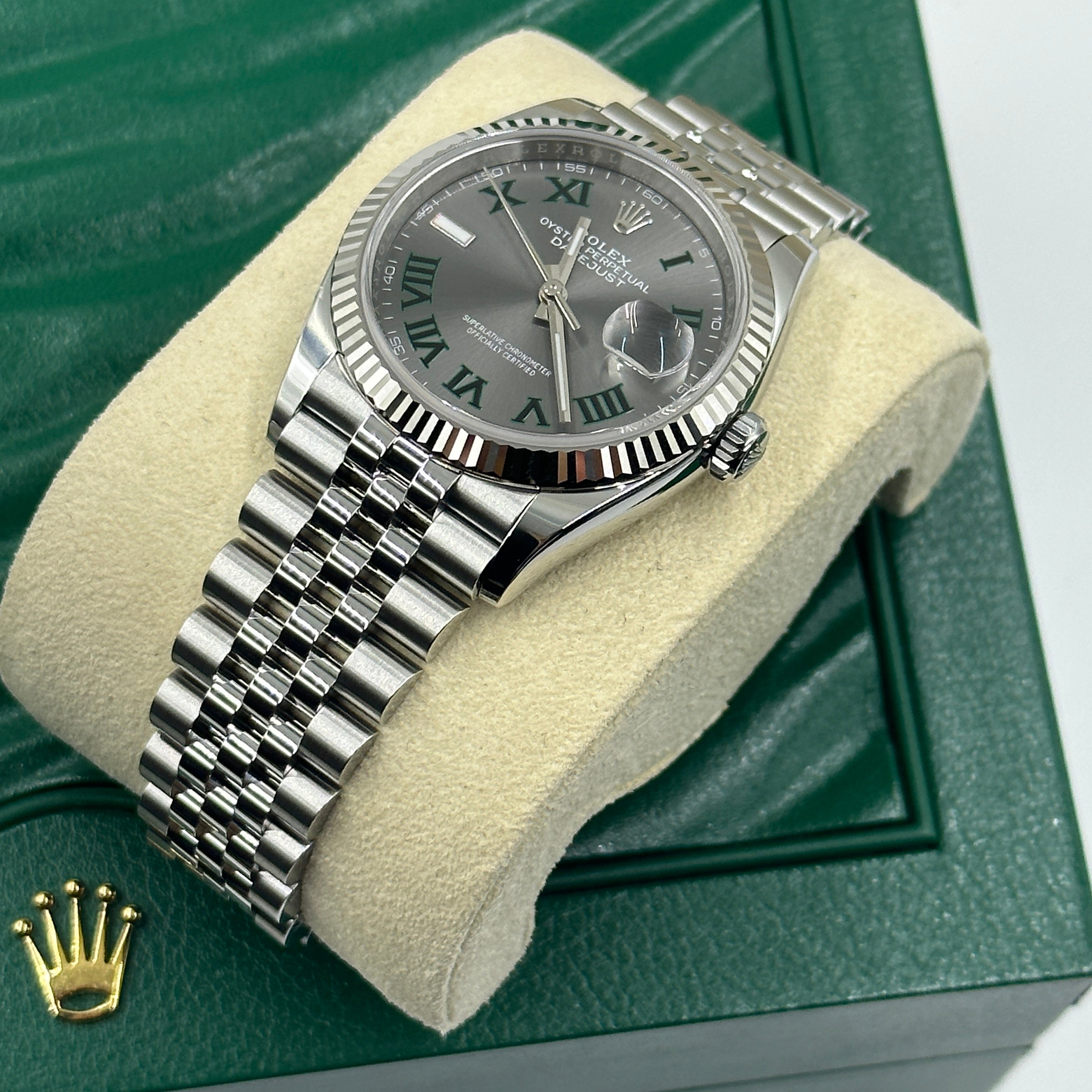 Rolex Datejust 36 126234 Wimbledon Jubilee