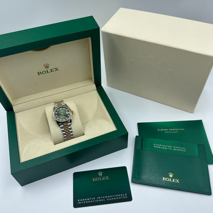 Rolex Datejust 31 278273G Grünes Jubiläum 2024
