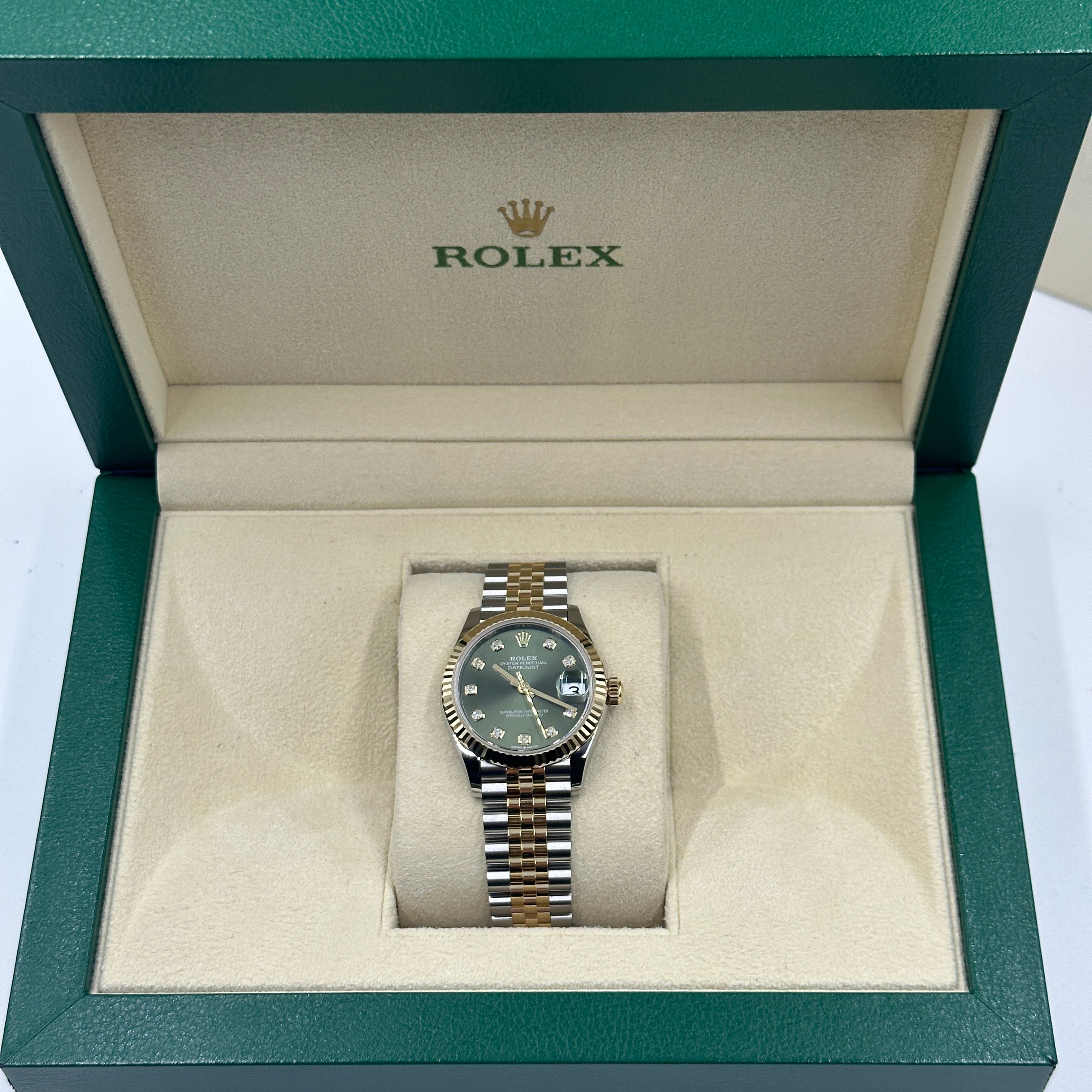 Rolex Datejust 31 278273G Grünes Jubiläum 2024
