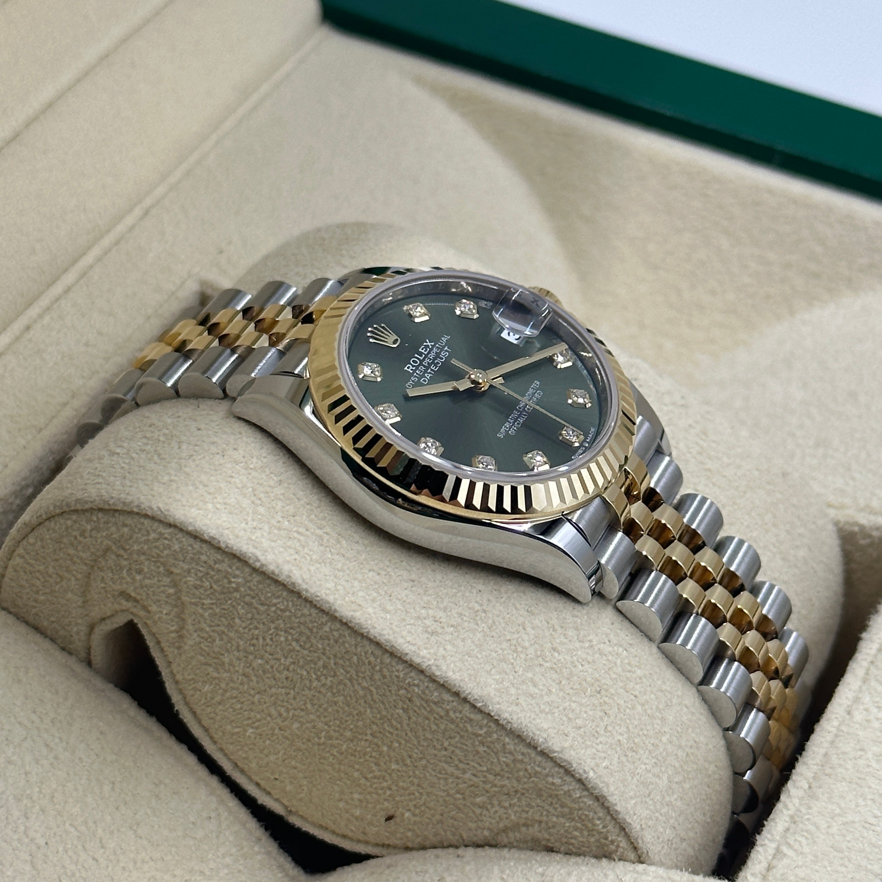 Rolex Datejust 31 278273G Grünes Jubiläum 2024