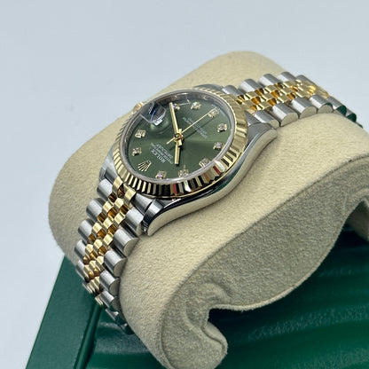 Rolex Datejust 31 278273G Grünes Jubiläum 2024