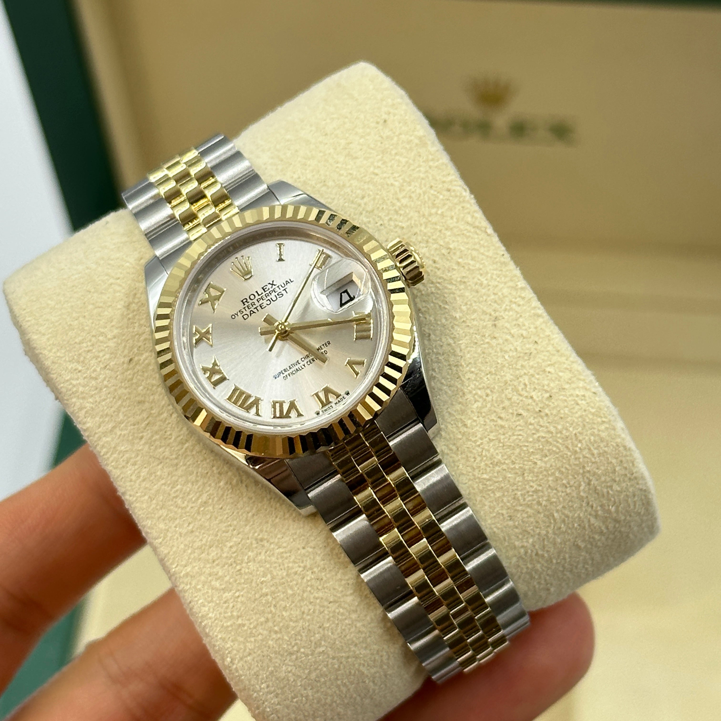 Rolex Lady-Datejust 279173 SILVER ROMAN JUBILEE 2026