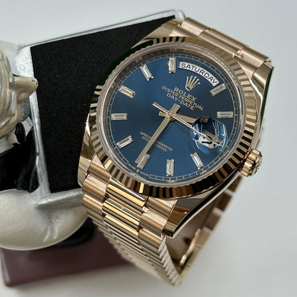 Rolex Day-Date 36 128235A Blue 2025