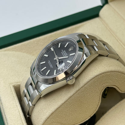 Rolex Datejust 41 126300 Schwarzer Index Oyster 2025