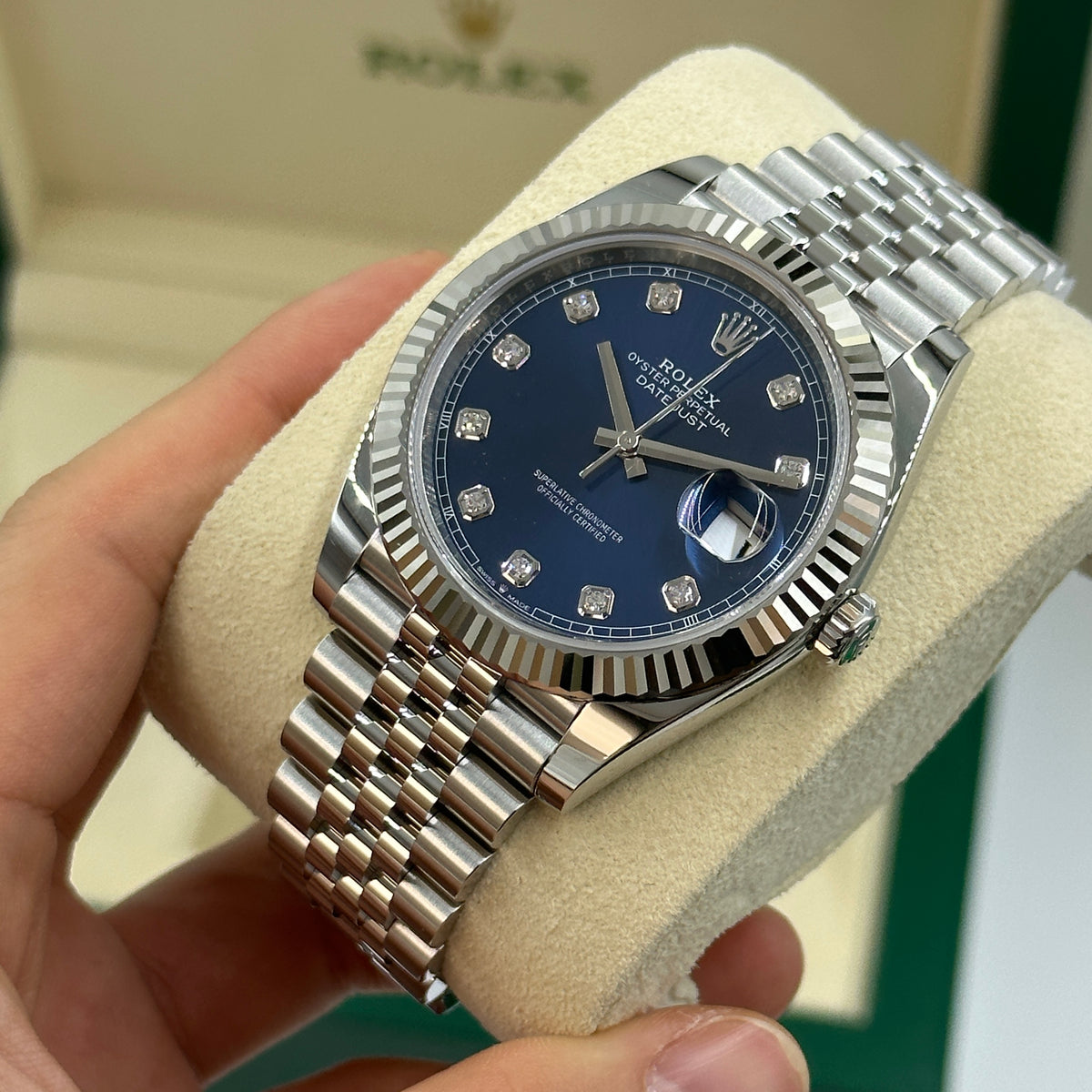 Rolex Datejust 41 126334G Blue Jubilee 2026