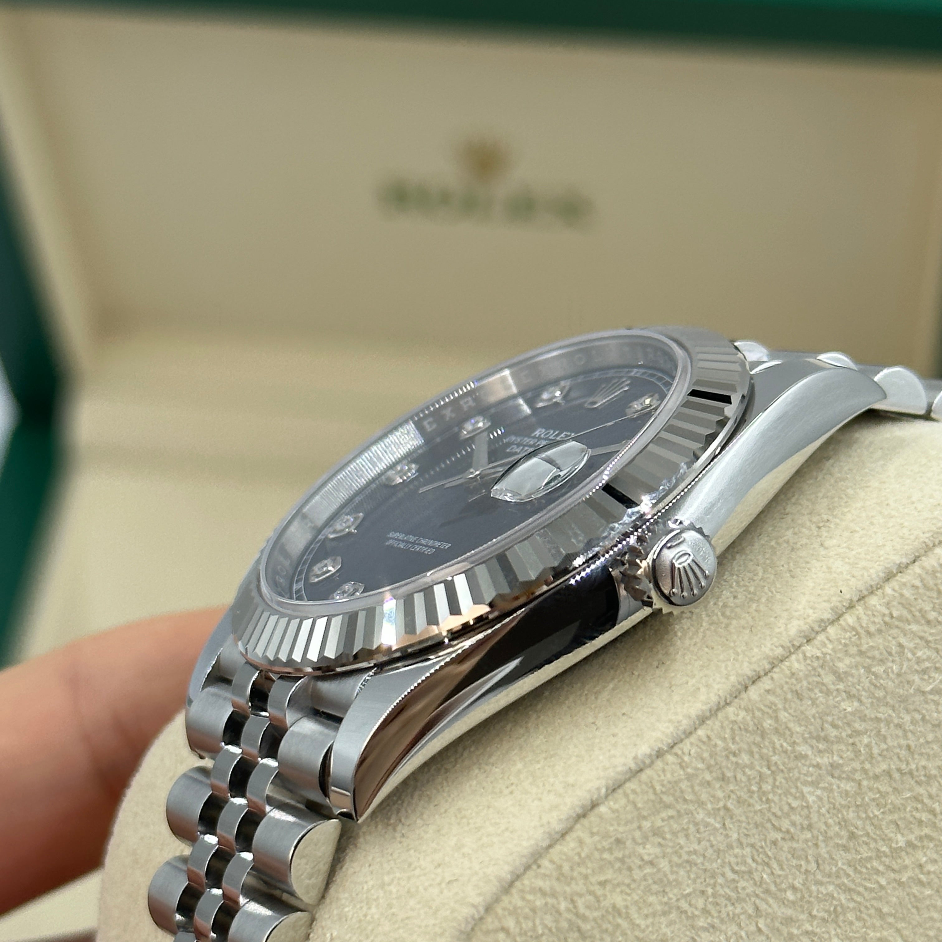 Rolex Datejust 41 126334G Blaues Jubiläum 2024