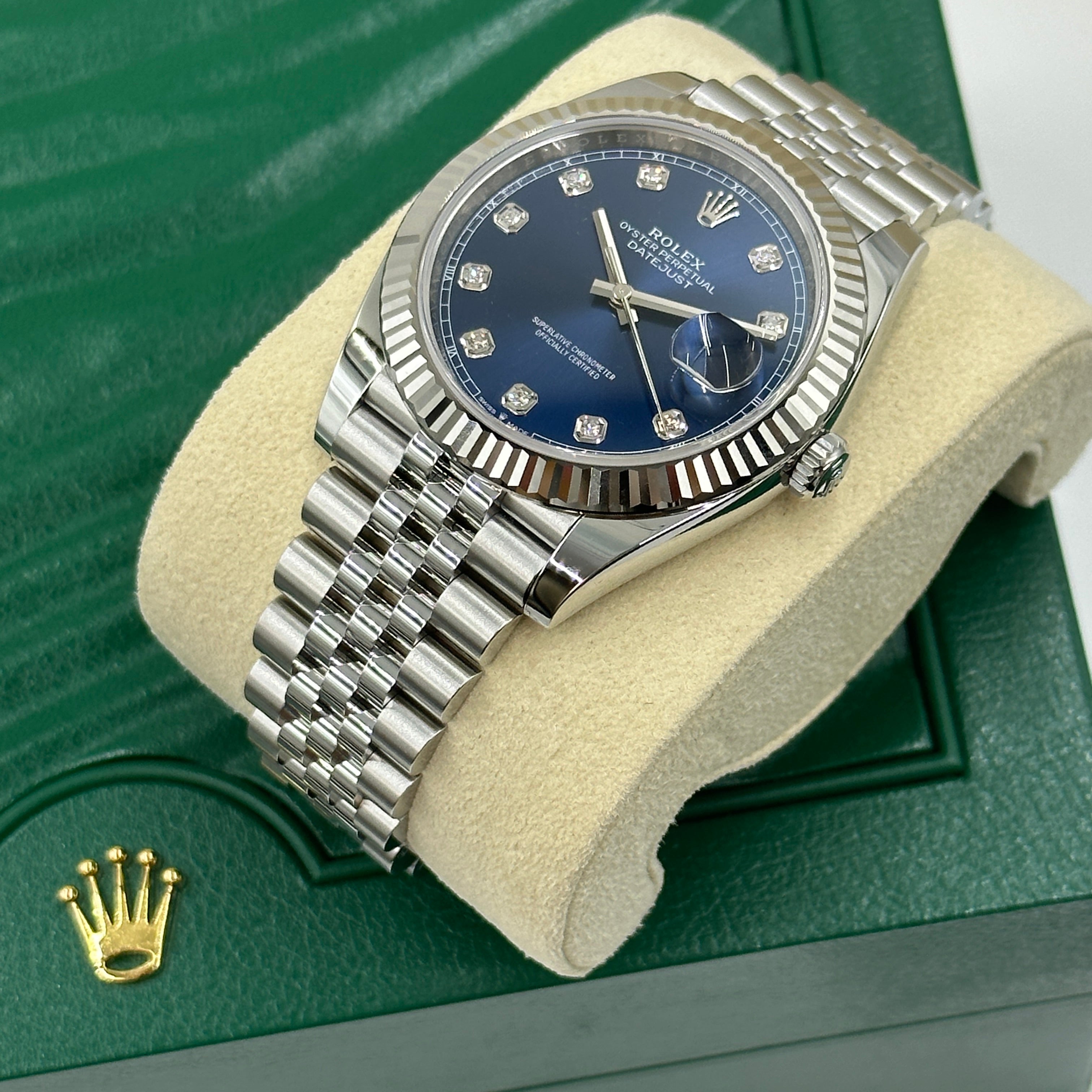 Rolex Datejust 41 126334G Blaues Jubiläum 2024