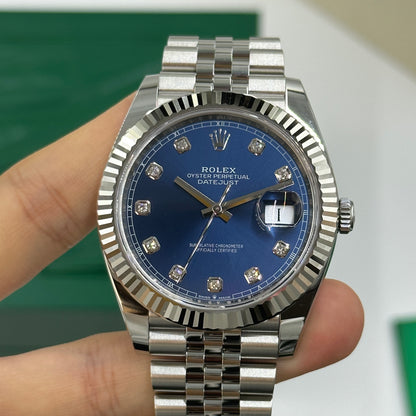 Rolex Datejust 41 126334G Blaues Jubiläum 2024