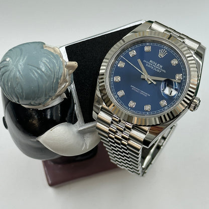 Rolex Datejust 41 126334G Blaues Jubiläum 2024
