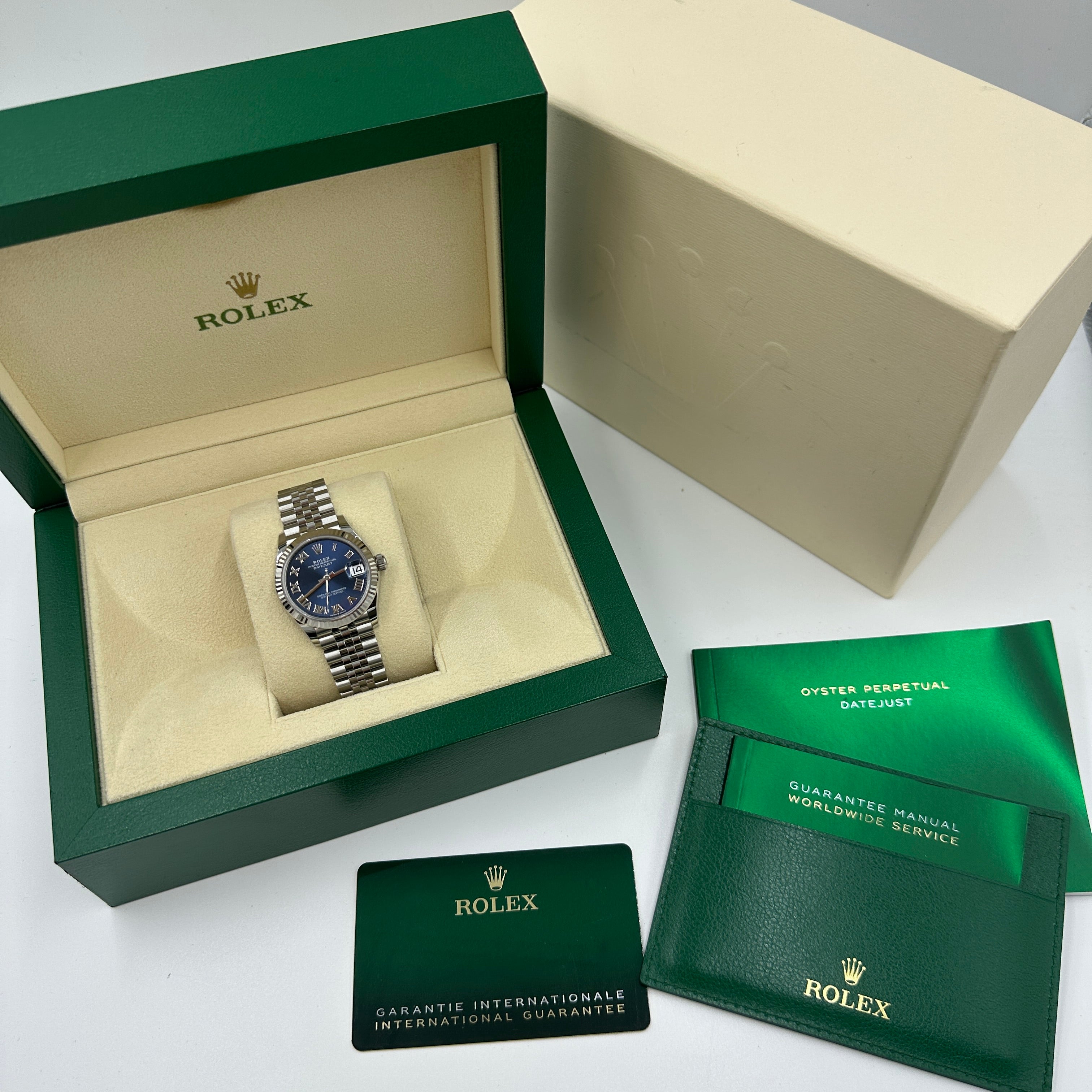 Rolex Datejust 31 278274 Blaues römisches Jubiläum 2025