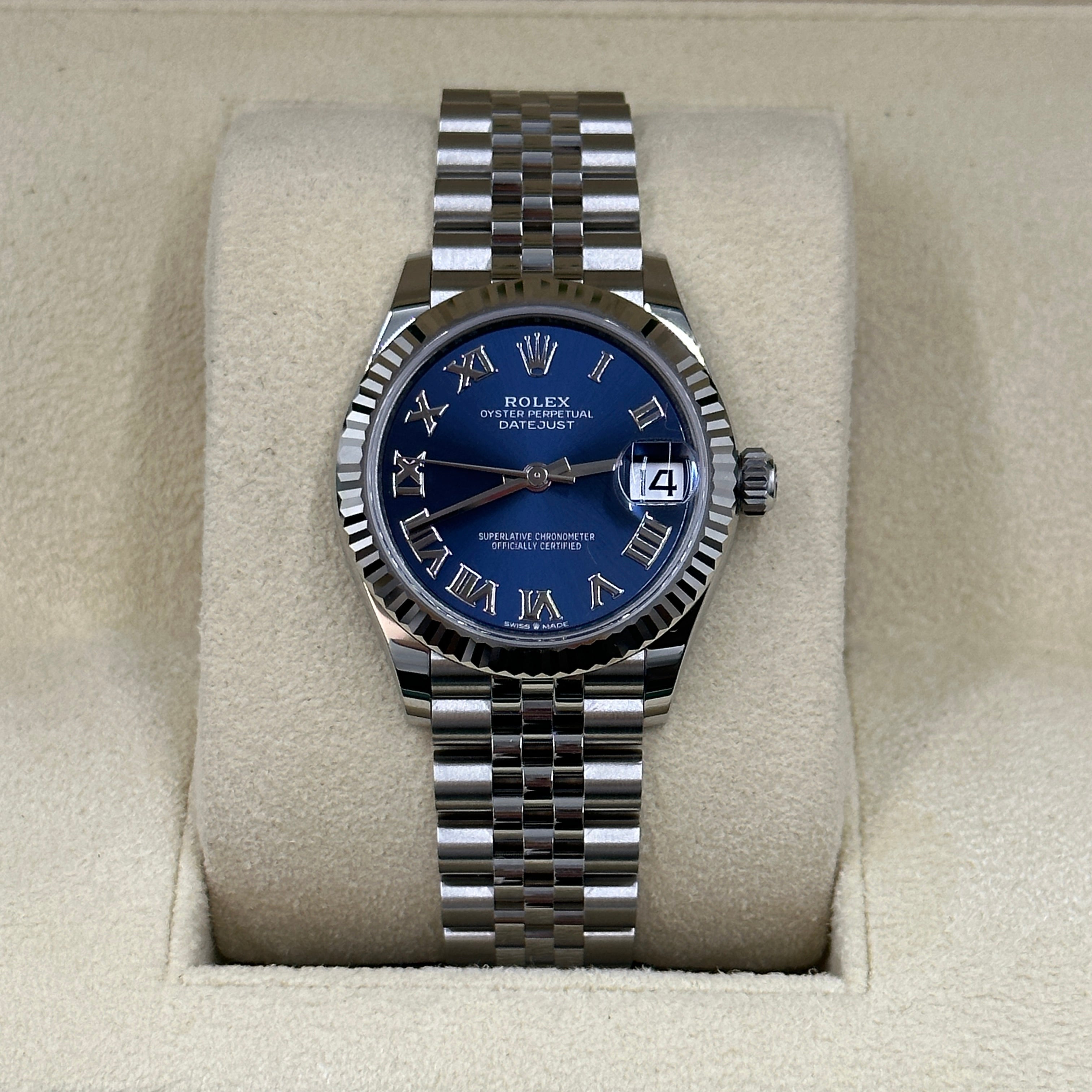 Rolex Datejust 31 278274 Blaues römisches Jubiläum 2025