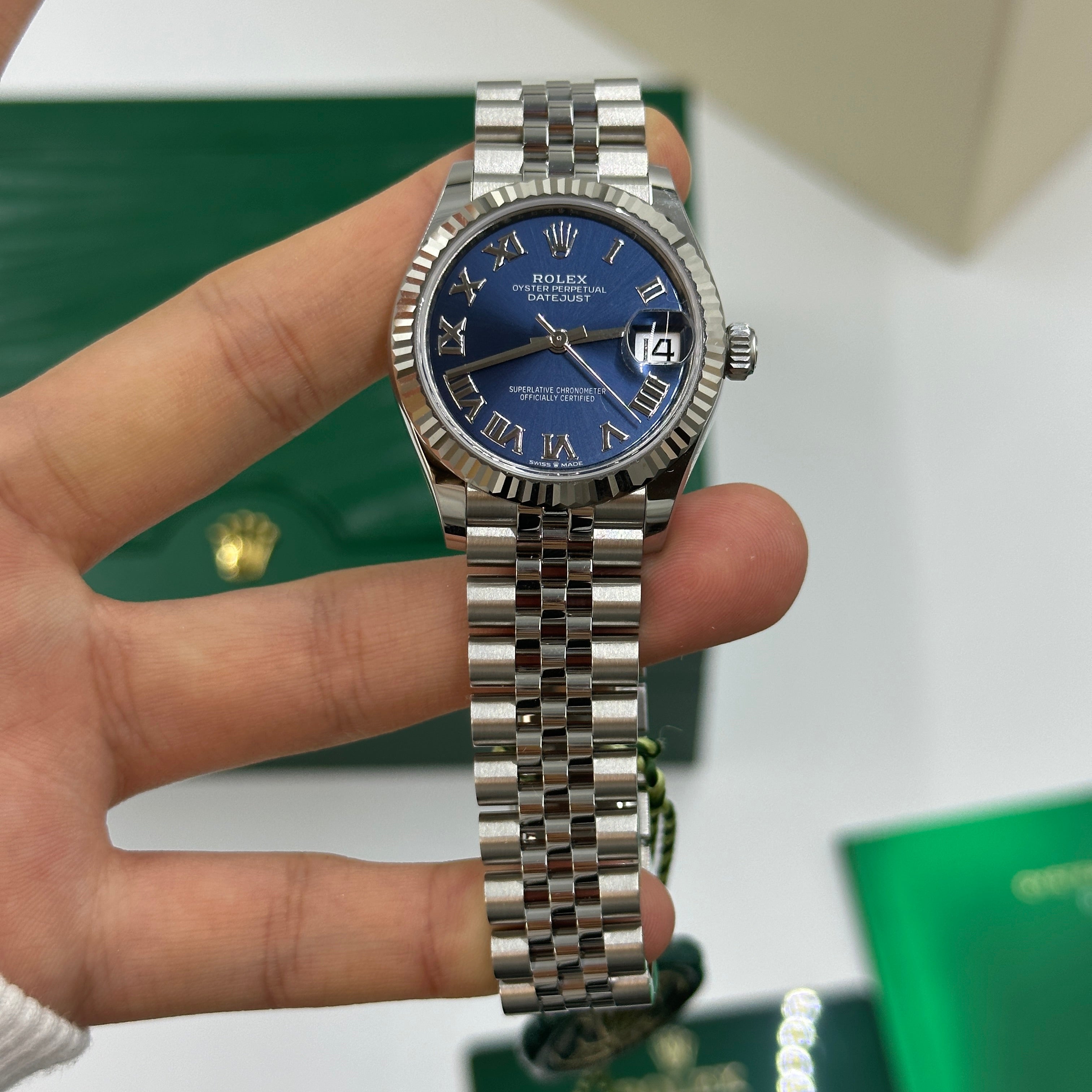 Rolex Datejust 31 278274 Blaues römisches Jubiläum 2025