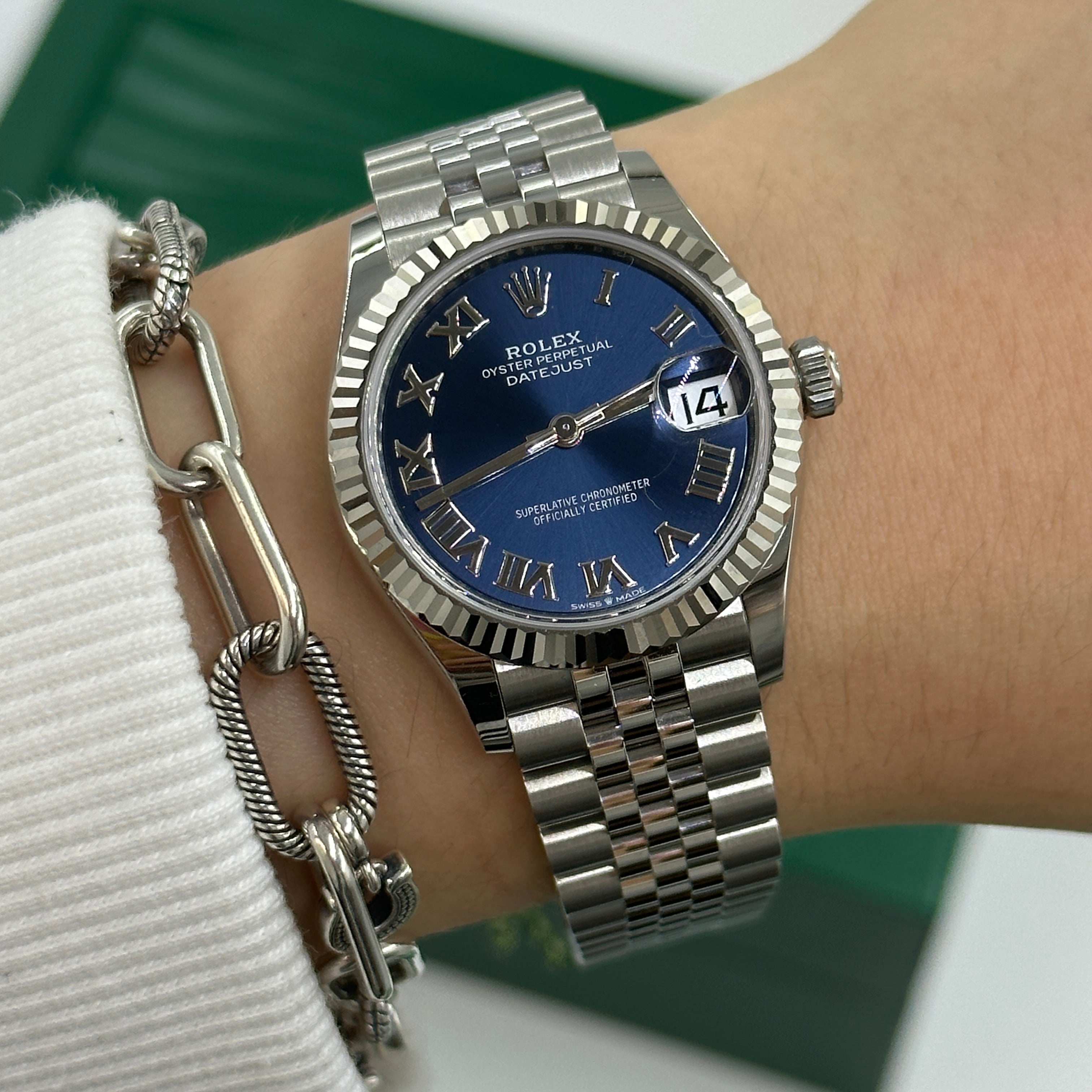 Rolex Datejust 31 278274 Blaues römisches Jubiläum 2025