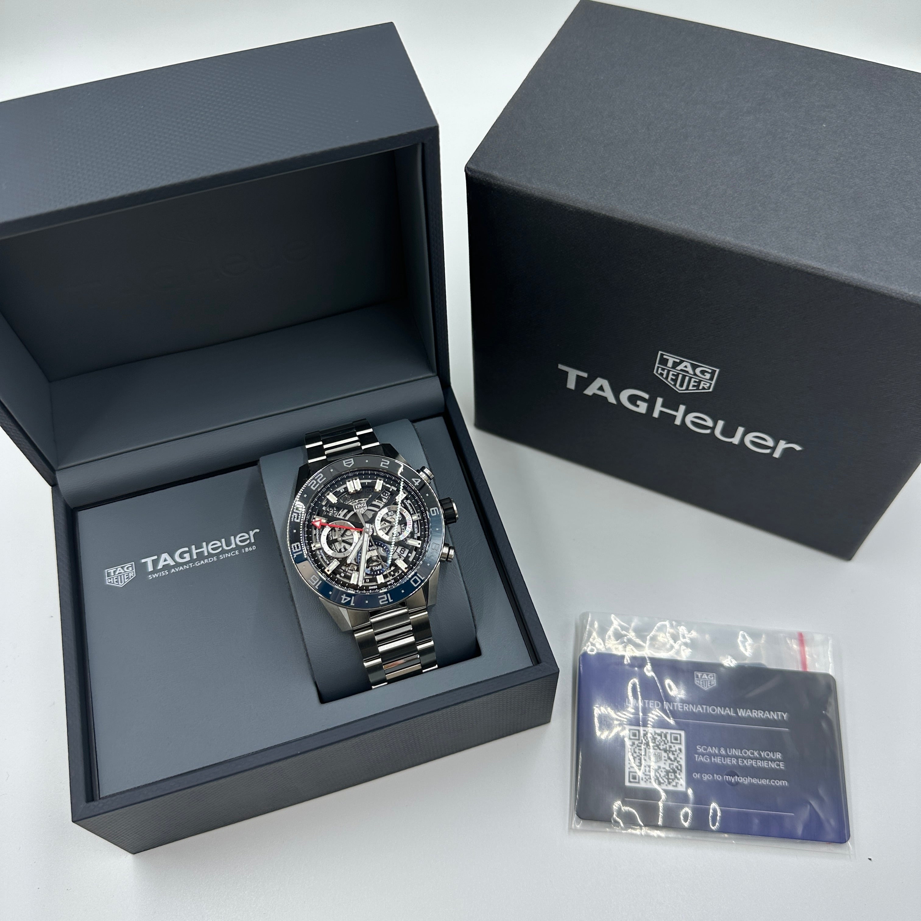 Tag Heuer Carrera Chronograph Twin-Time 45mm CBG2A1Z.BA0658 2024