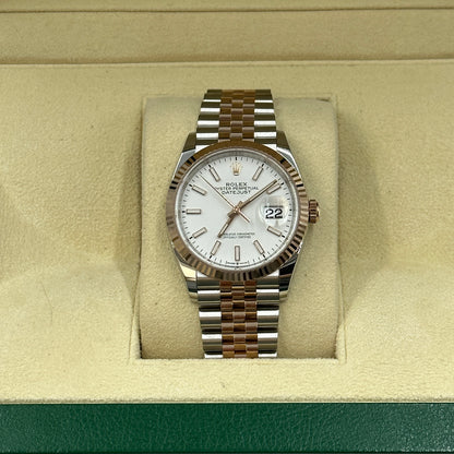 Rolex Datejust 36 126231 White Roman Jubilee 2025