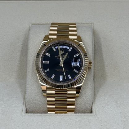 Rolex Day-Date 40MM 228238A Black 2025