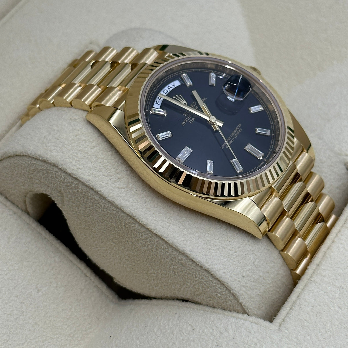 Rolex Day-Date 40MM 228238A Black 2025