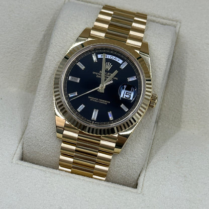 Rolex Day-Date 40MM 228238A Black 2026