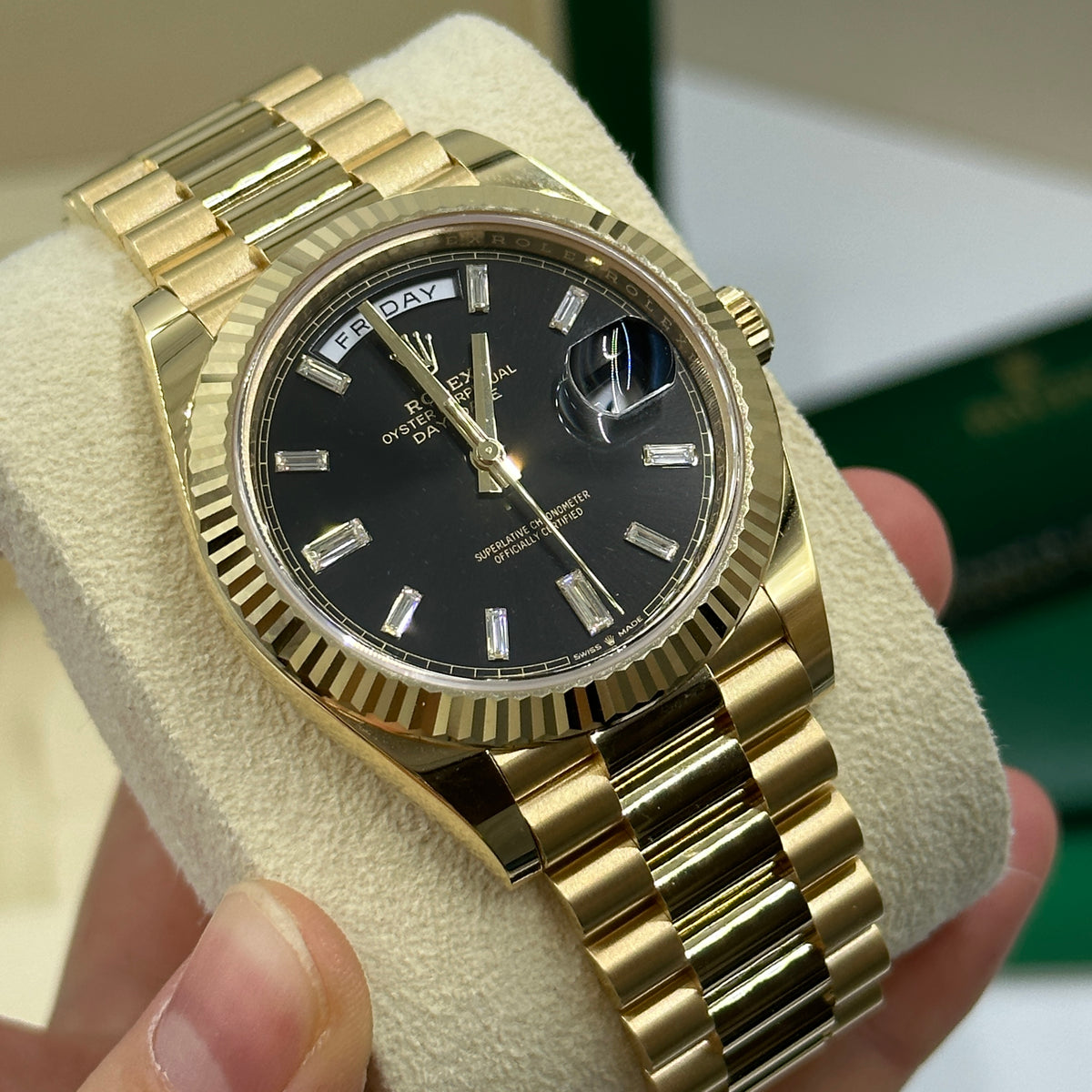 Rolex Day-Date 40MM 228238A Black 2026