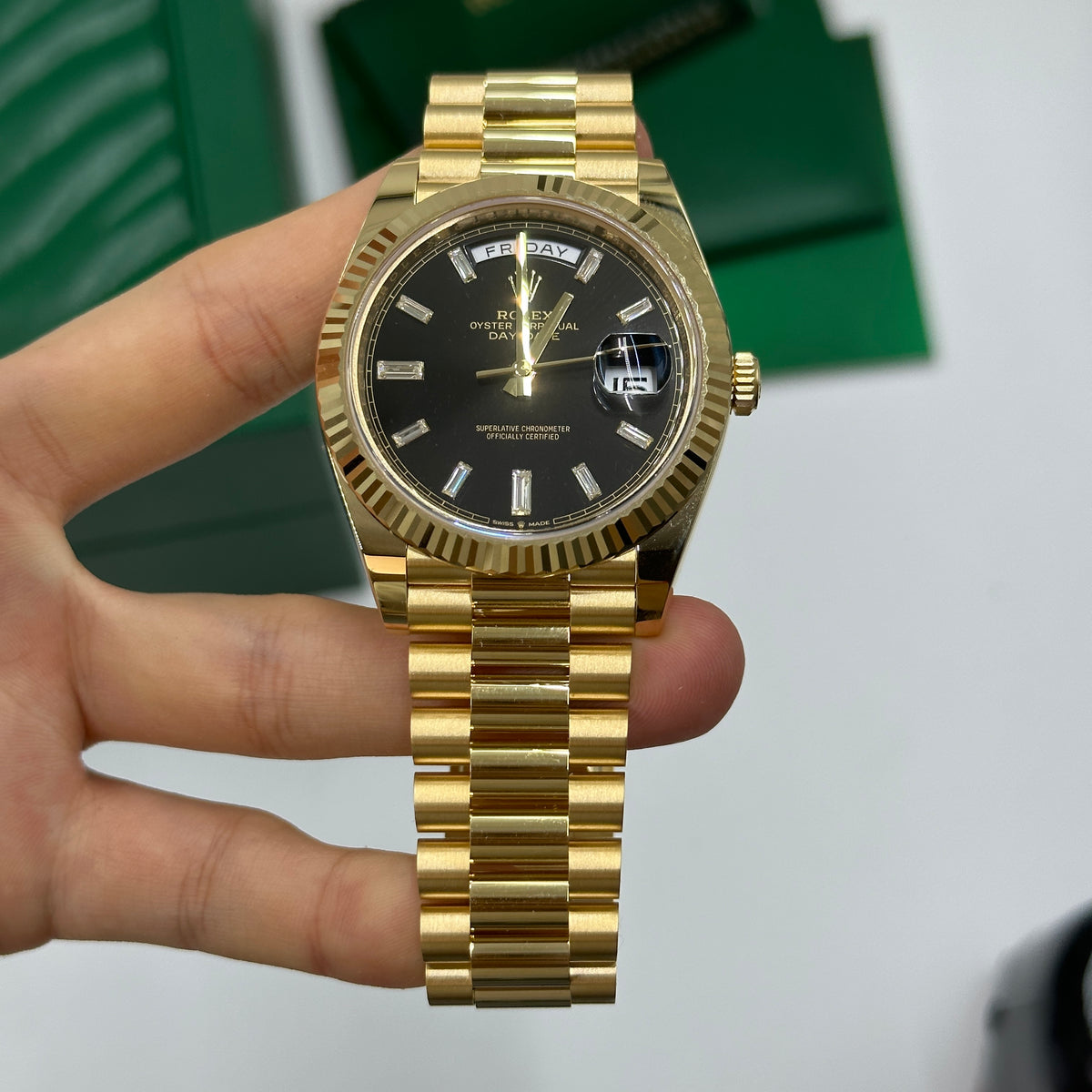 Rolex Day-Date 40MM 228238A Black 2025