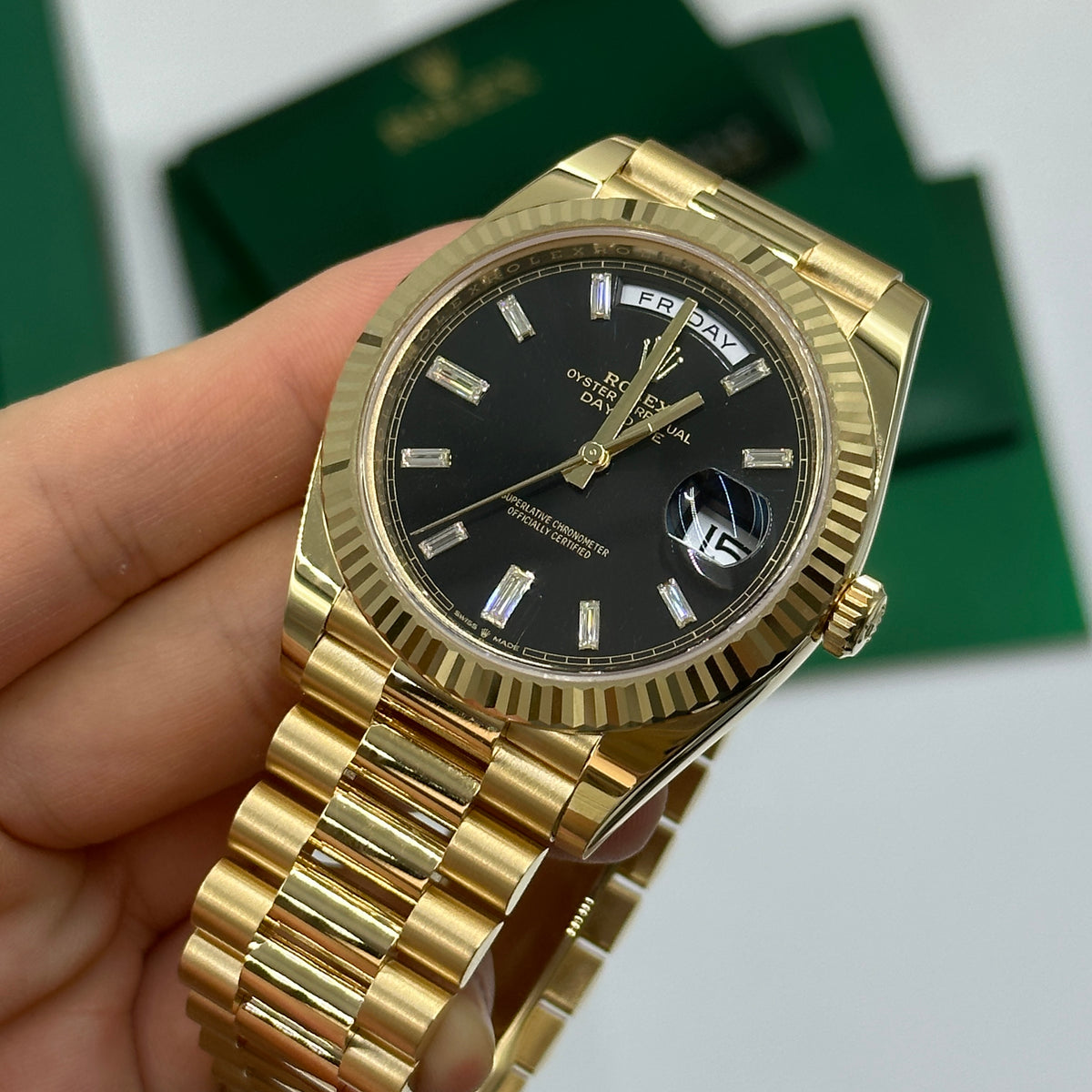 Rolex Day-Date 40MM 228238A Black 2026