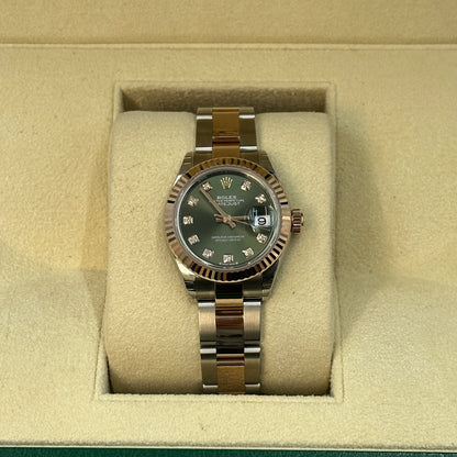 Rolex Lady-Datejust 28 279171G Green Oyster 2026