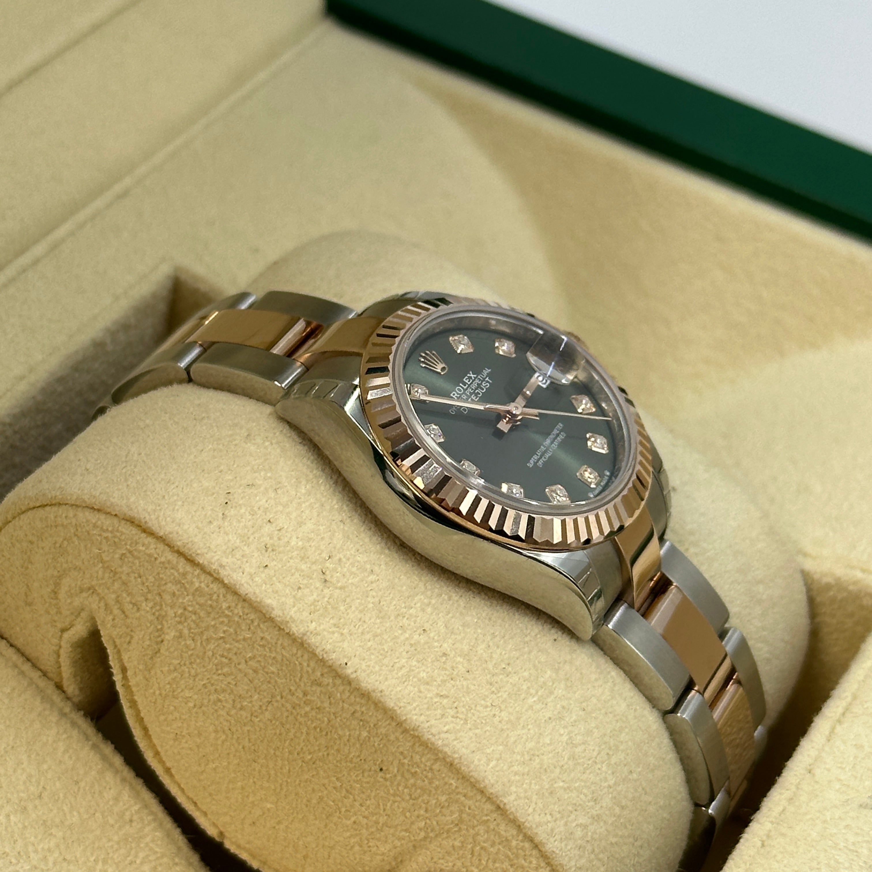 Rolex Lady-Datejust 28 279171G Green Oyster 2026