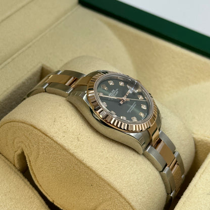 Rolex Lady-Datejust 28 279171G Green Oyster 2026