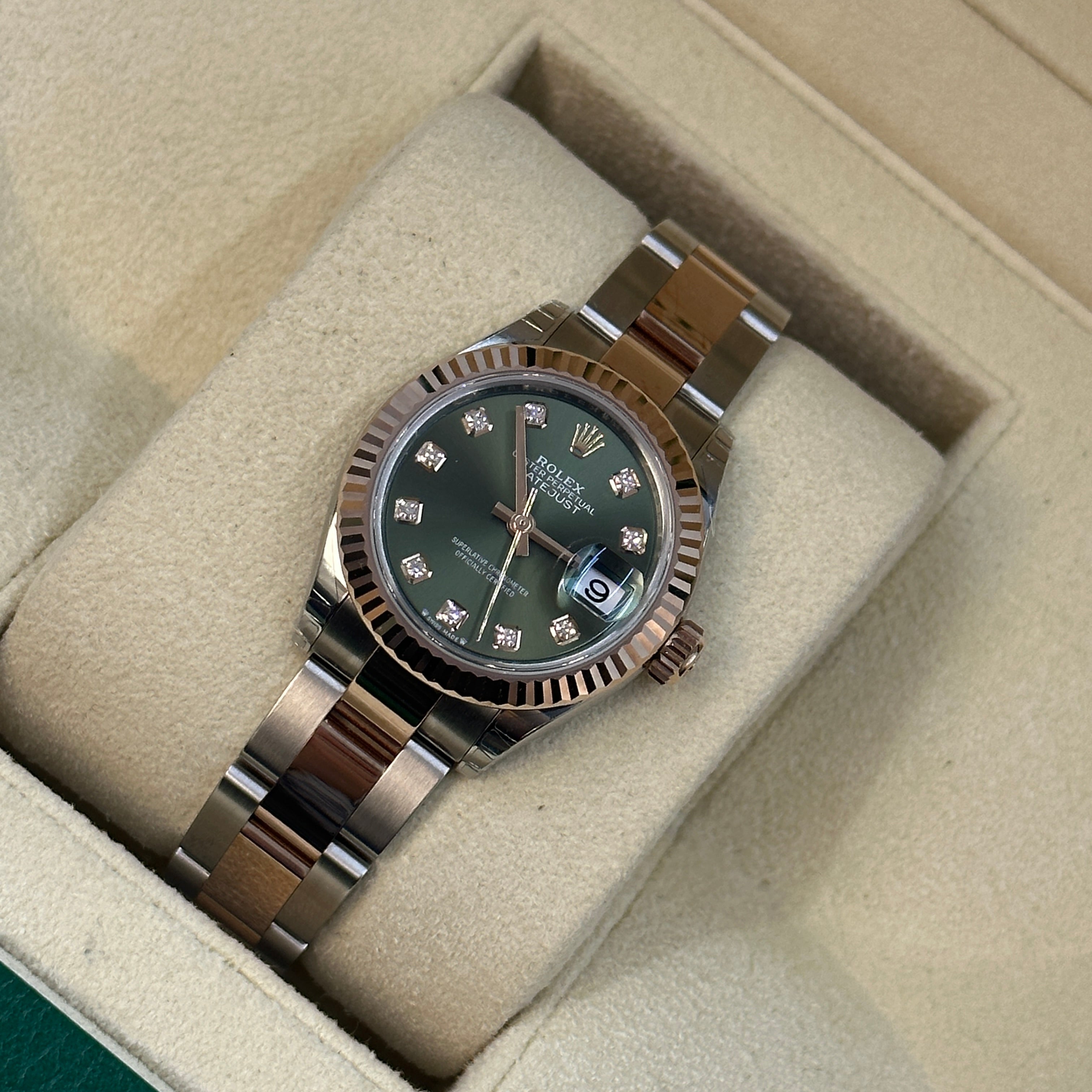 Rolex Lady-Datejust 28 279171G Green Oyster 2026