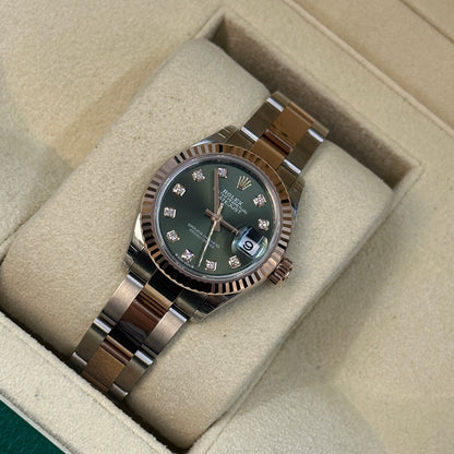 Rolex Lady-Datejust 28 279171G Green Oyster 2026