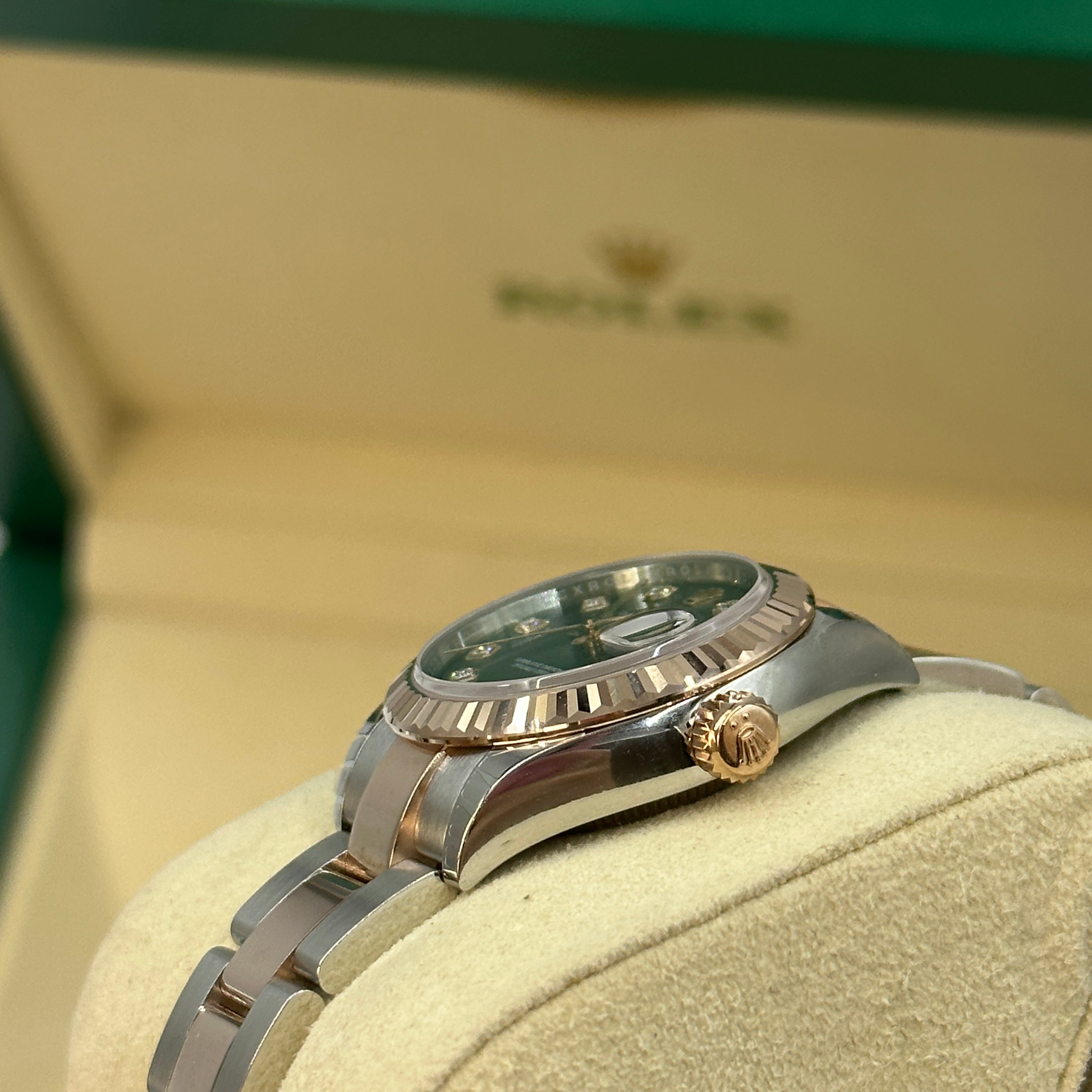Rolex Lady-Datejust 28 279171G Green Oyster 2026