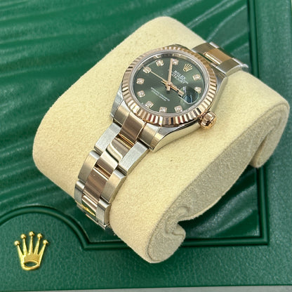 Rolex Lady-Datejust 28 279171G Green Oyster 2026